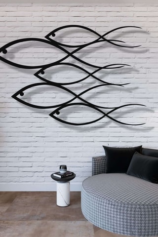 Decorazione da parete - 45 x 30 cm - Nero
