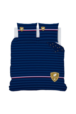 Parure de couette FFR Bleu marine
