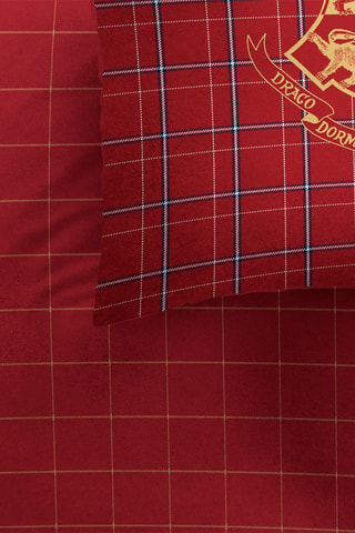 Parure de couette Harry Potter en coton 155 fils/cm² - Rouge