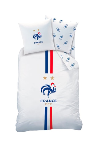 Parure de couette FFF - Blanc