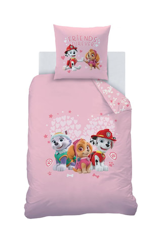 Parure de couette Pat' Patrouille -Rose