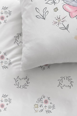 Parure de couette en coton 115 fils/cm² - Disney Home Les Aristochats - Blanc