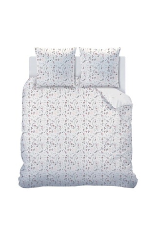 Parure de couette en coton 115 fils/cm² Attrape Cœur - Blanc
