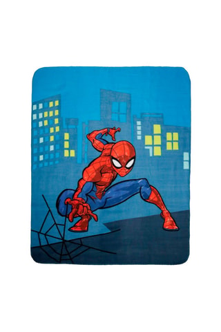 Plaid Spider-Man Avengers Marvel - Bleu et rouge - 110 x 140 cm