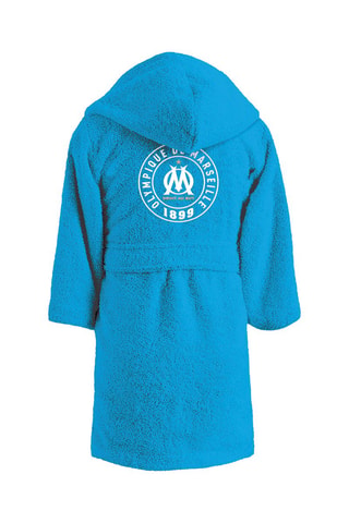 Peignoir à capuche OM 1899 - Turquoise