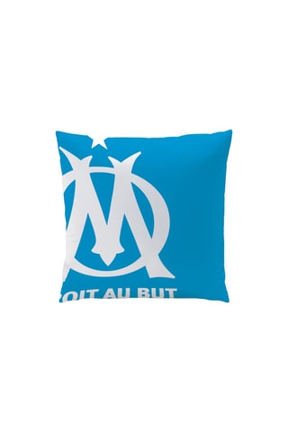 Coussin OM - Bleu et blanc - 40 x 40 cm