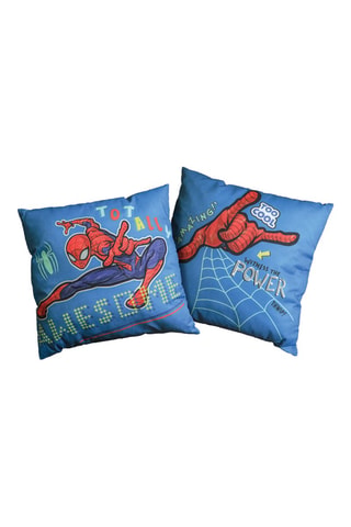 Coussin Spider-Man Avengers Marvel - 40 x 40 cm - Bleu