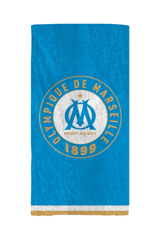Drap de bain OM Bleu - 75 x 150 cm