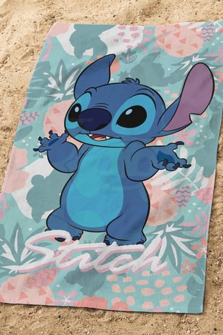 Drap de plage Stitch Lilo et Stitch Disney - Bleu - 70 x 120 cm
