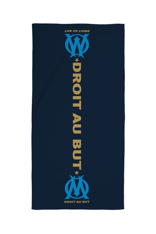 Drap de bain OM - Bleu - 75 x 150 cm