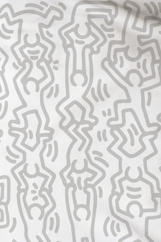 Parure de couette Keith Haring - Blanc