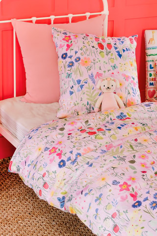 Parure de couette Wee Blue Bell - Rose