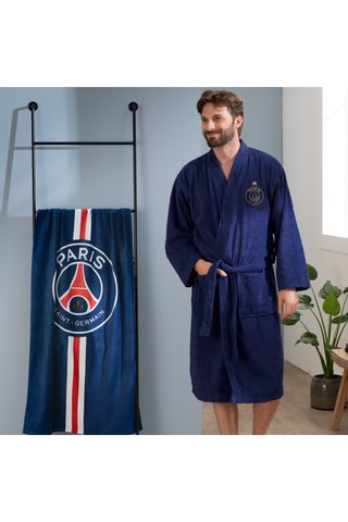 Peignoir PSG - Bleu marine