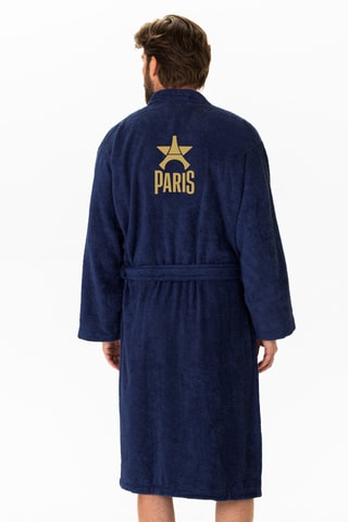Peignoir PSG - Bleu marine