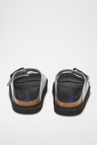 Mules em nobuck - Cinzento