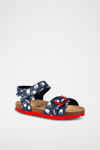 Sandales Rosso - Bleu, rouge et blanc