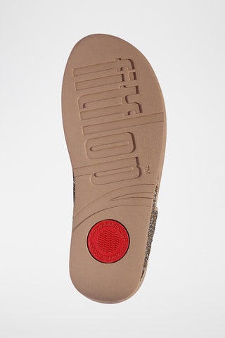 Tongs compensées Microwobbleboard - Beige