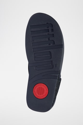 Tongs compensées Lulu Opul - Bleu marine