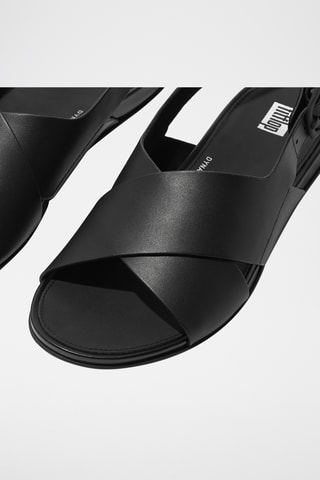 Sandales en cuir Dynamicush - Noir