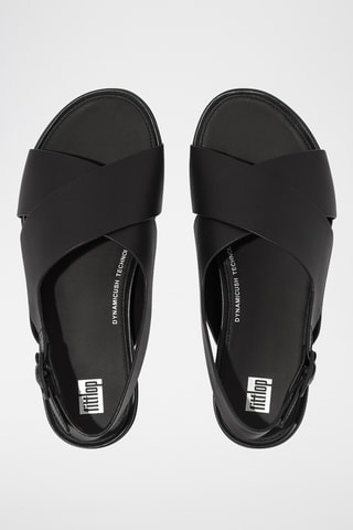 Sandales en cuir Dynamicush - Noir