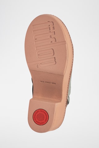 Sandales à talons en nubuck Cush - Ciel
