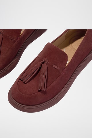 Mocassins en nubuck Iqushion - Bordeaux