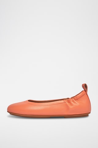 Ballerines en cuir de mouton Dynamicush - Corail