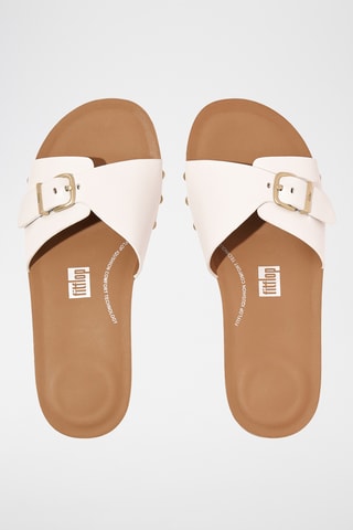 Mules en cuir Iqushion - Blanc