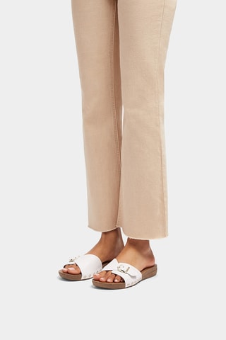 Mules en cuir Iqushion - Blanc