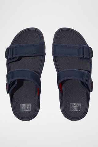 Mules plateformes Microwobbleboard - Bleu marine
