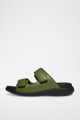 Mules plateformes Microwobbleboard - Vert foncé