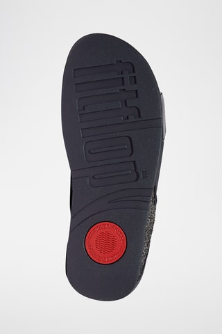 Mules compensées Microwobbleboard - Bleu nuit