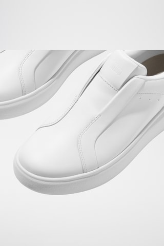 Slip-on plateformes en cuir Anatomicush - Blanc