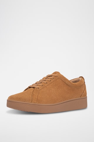 Baskets en nubuck Anatomicush - Marron clair