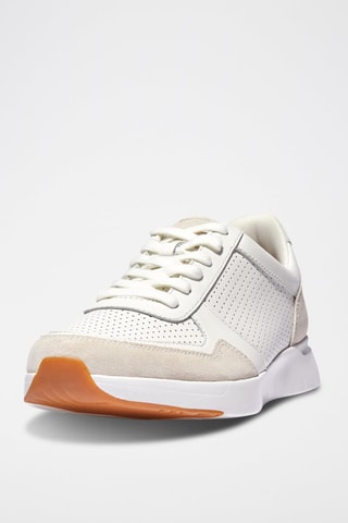 Sneakers en cuir - Blanc