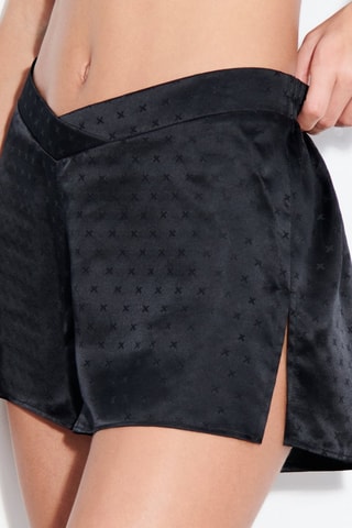 Shorts pigiama in seta Xtravagan - Nero - Chantelle X
