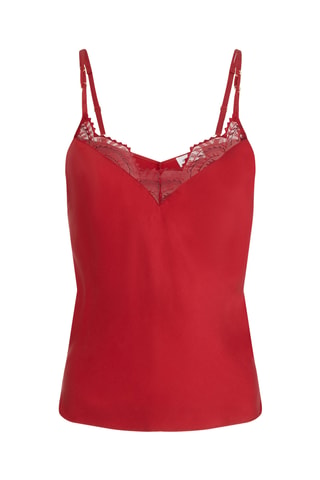 Canotta in seta - Rosso - Chantelle