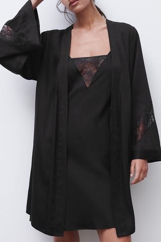 Vestaglia - Nero - Chantelle