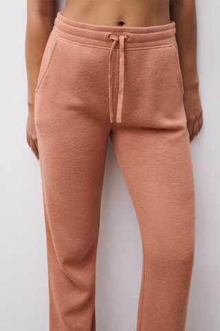 Pantaloni straight - Cammello - Chantelle