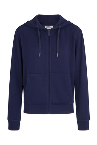 Cardigan con cappuccio - Navy - Chantelle