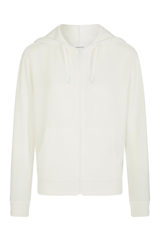 Cardigan con cappuccio - Bianco - Chantelle