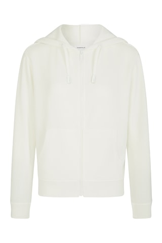 Cardigan con cappuccio - Bianco - Chantelle