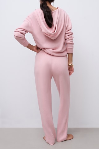 Cardigan con cappuccio - Rosa - Chantelle