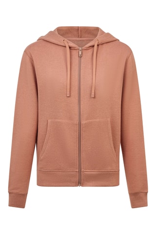 Cardigan con cappuccio - Cammello - Chantelle