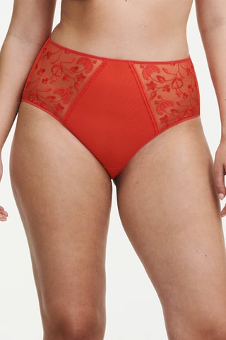 Slip a vita alta - Rosso mattone - Chantelle