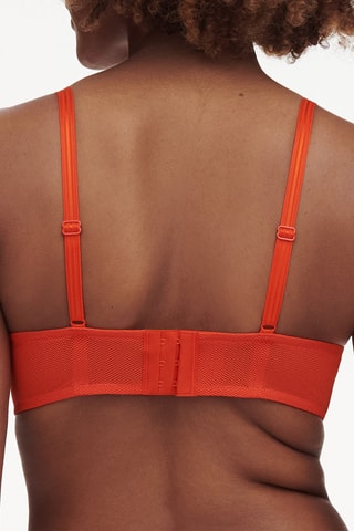Reggiseno push-up - Rosso mattone - Chantelle