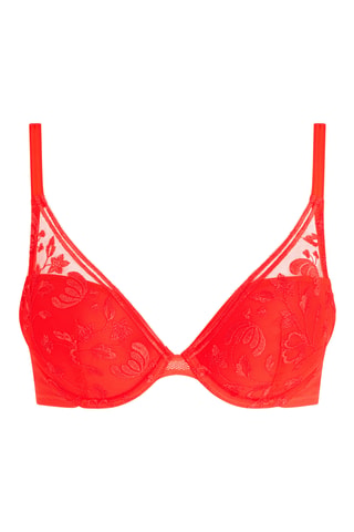 Reggiseno push-up - Rosso mattone - Chantelle