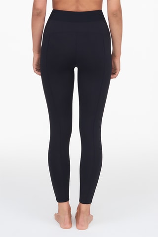 Leggings a vita alta - Nero - Chantelle