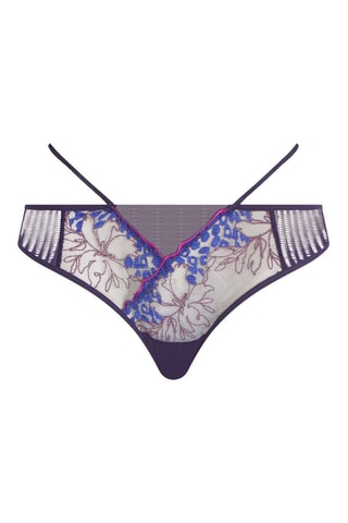 Tanga Spice - Navy Chantelle Pull - Chantelle Pulp