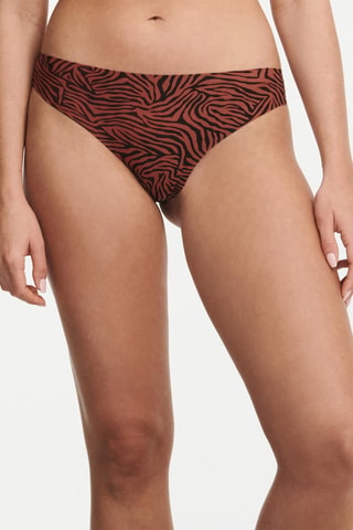 Perizoma SoftStretch - Rosso mattone - Chantelle